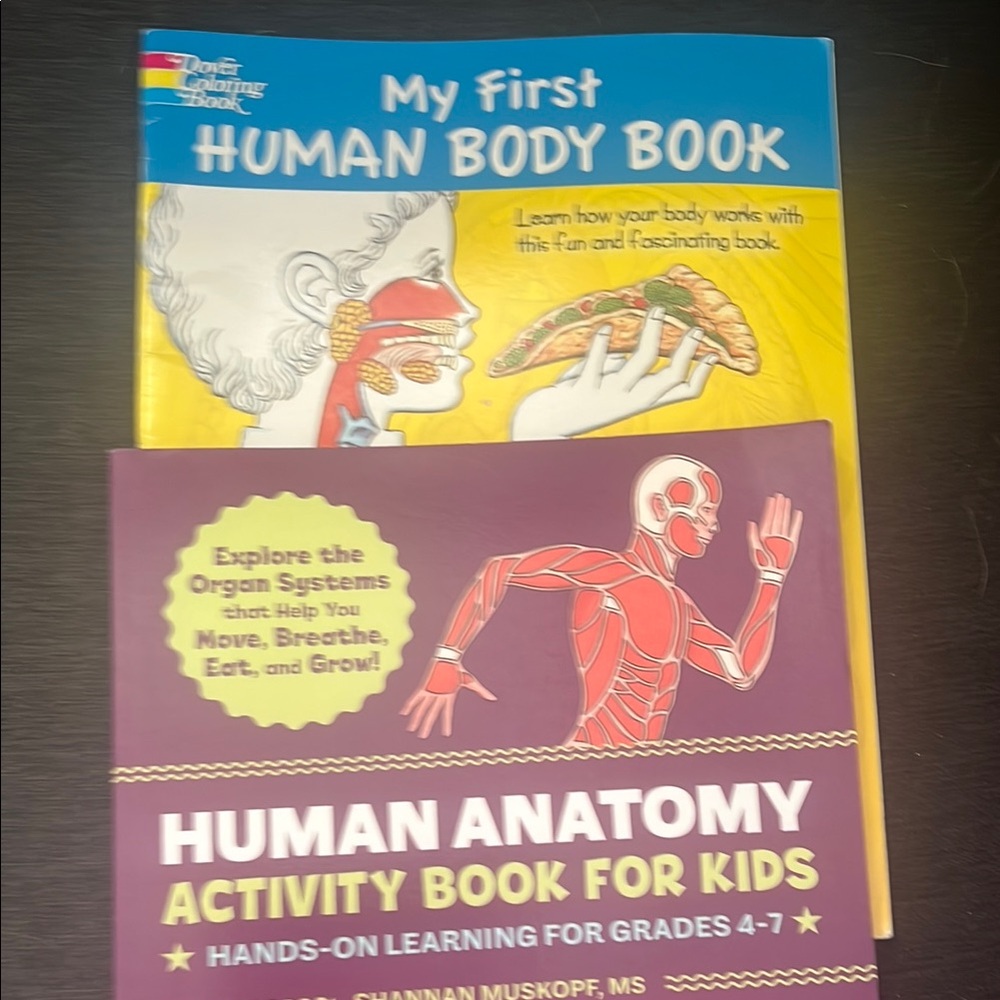 My First Human Body Book by - Blue and Yellow